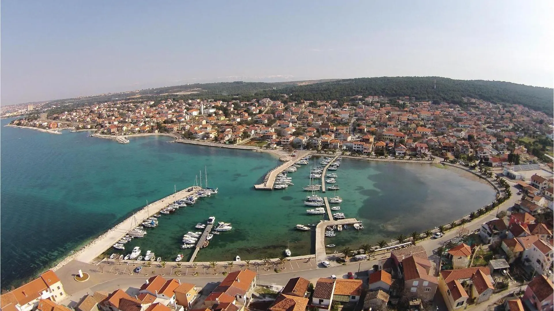 Stunning Apartment In Bibinje With House Sea View